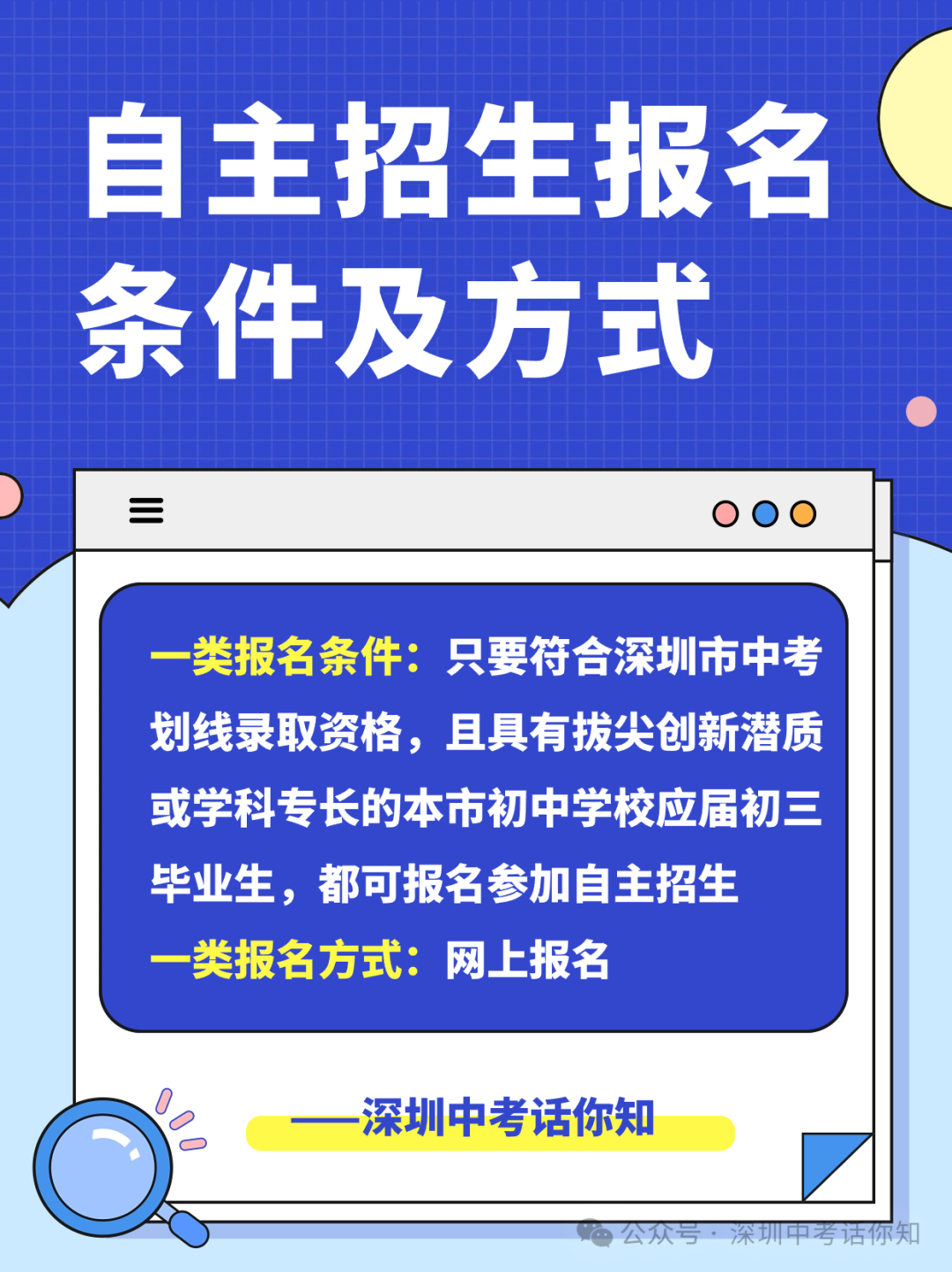 2024年深圳中考自主招生全攻略 第4张 2024年深圳中考自主招生全攻略 第4张