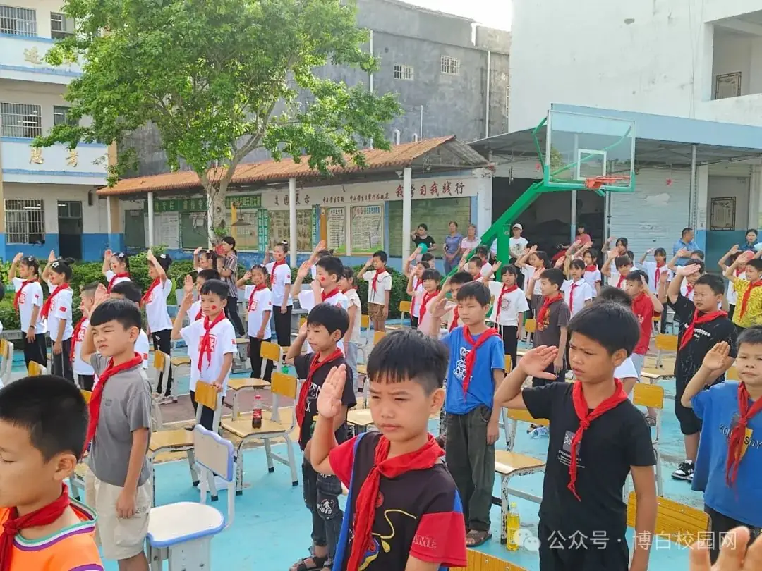 宁潭镇白均村小学少先队新队员入队仪式 | 队旗飘扬筑梦想,童心立志向未来 第3张 宁潭镇白均村小学少先队新队员入队仪式 | 队旗飘扬筑梦想,童心立志向未来 第3张