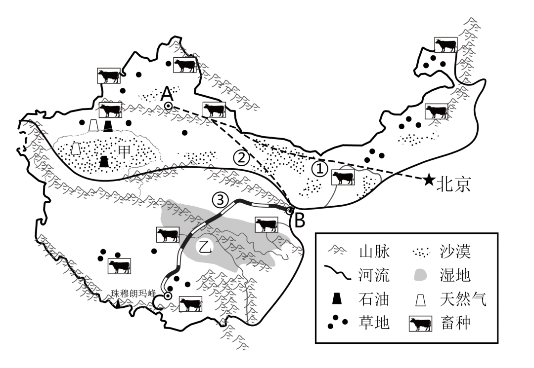 2024年中考地理终极押题第二期(解答题) 第27张 2024年中考地理终极押题第二期(解答题) 第27张