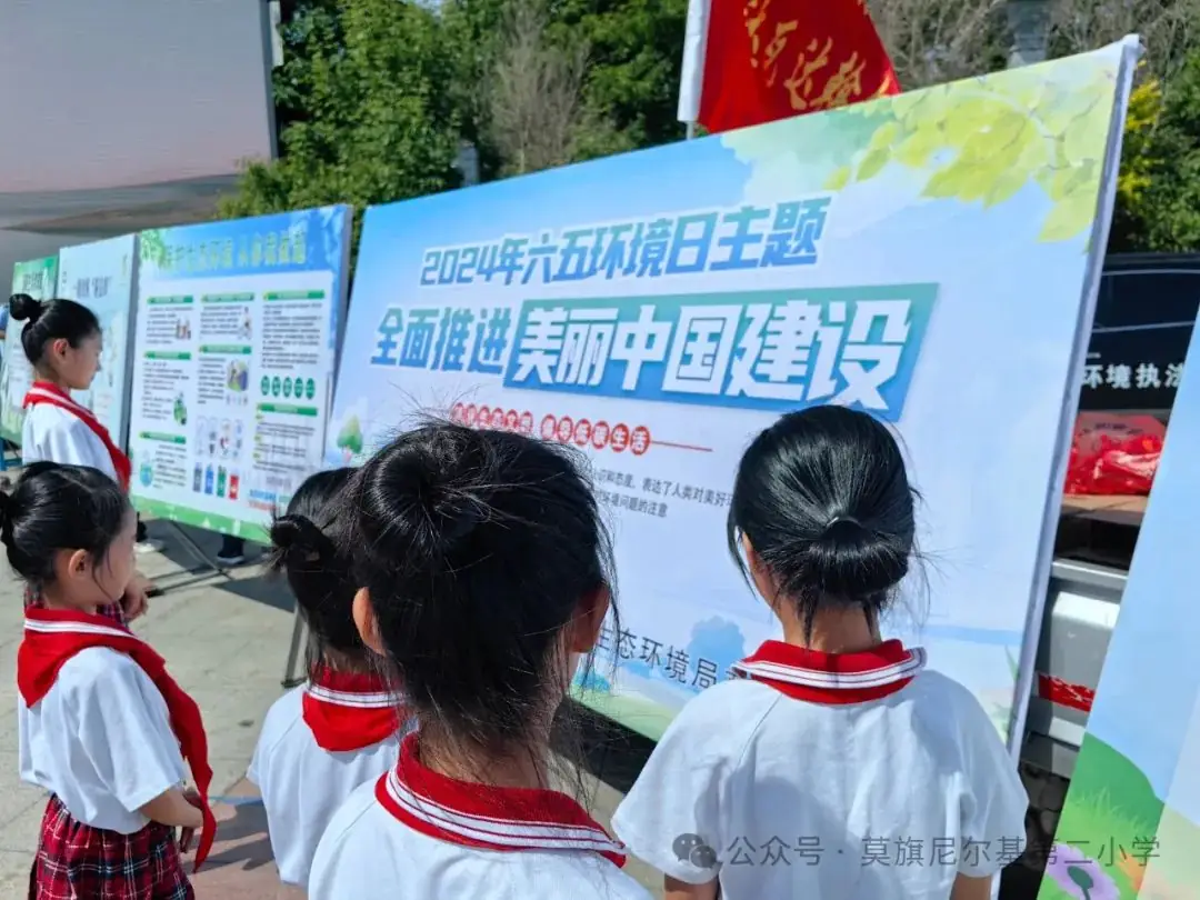 莫旗尼尔基第二小学开展“生态文明入童心,绿色环保共同行”——六五环境日实践活动 第5张