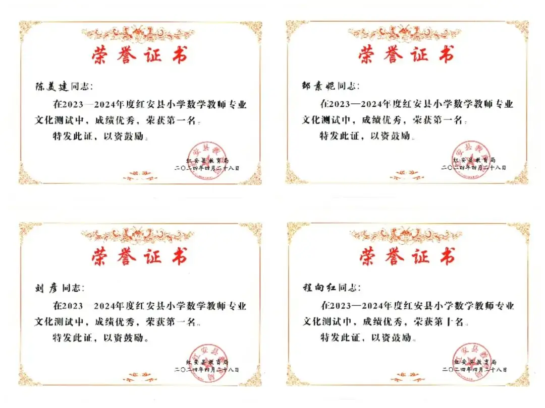 喜报丨红安县实验小学教师喜获多项荣誉 第4张 喜报丨红安县实验小学教师喜获多项荣誉 第4张