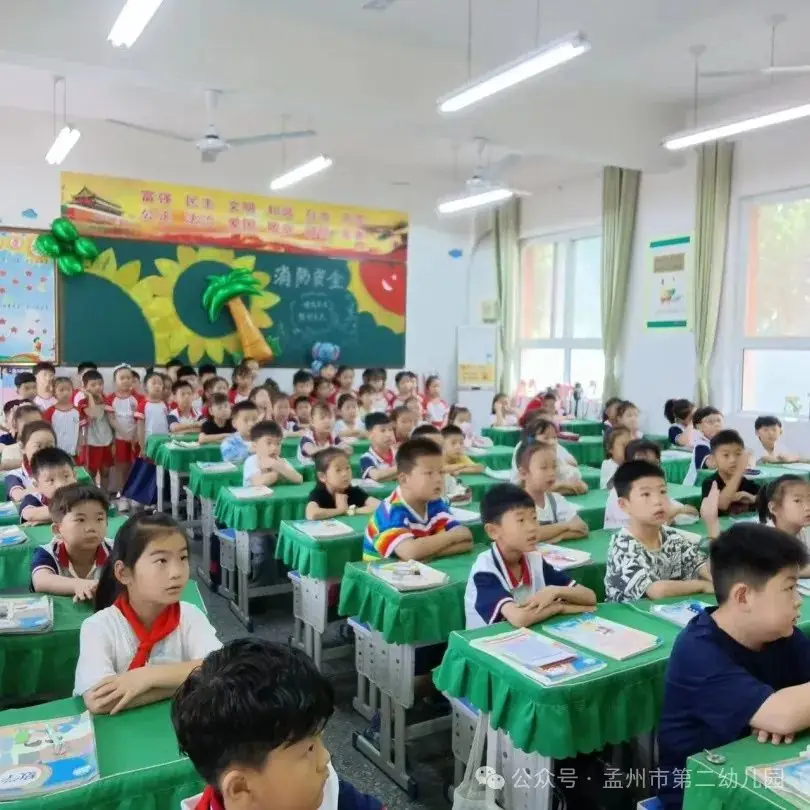 亲爱的小学,我来啦!——孟州市第二幼儿园参观小学活动 第11张 亲爱的小学,我来啦!——孟州市第二幼儿园参观小学活动 第11张
