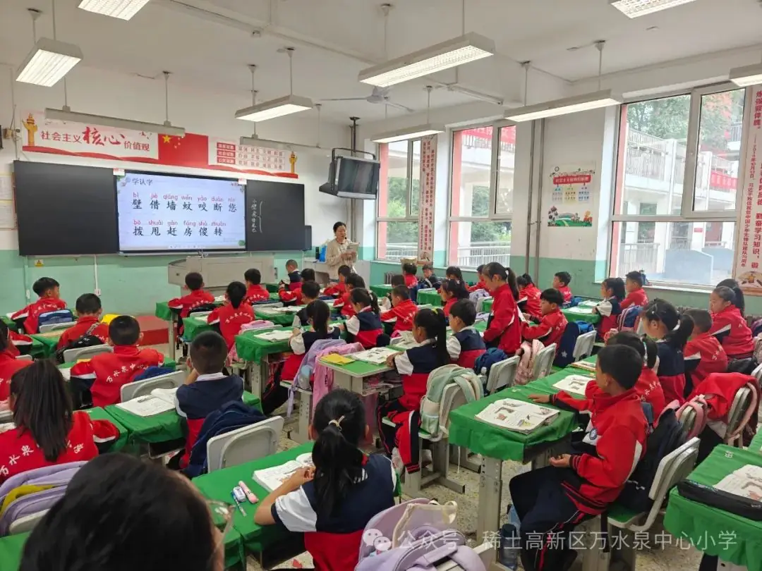 【家长开放日】——万水泉中心小学“家长开放日”系列活动之“家长进课堂” 第14张