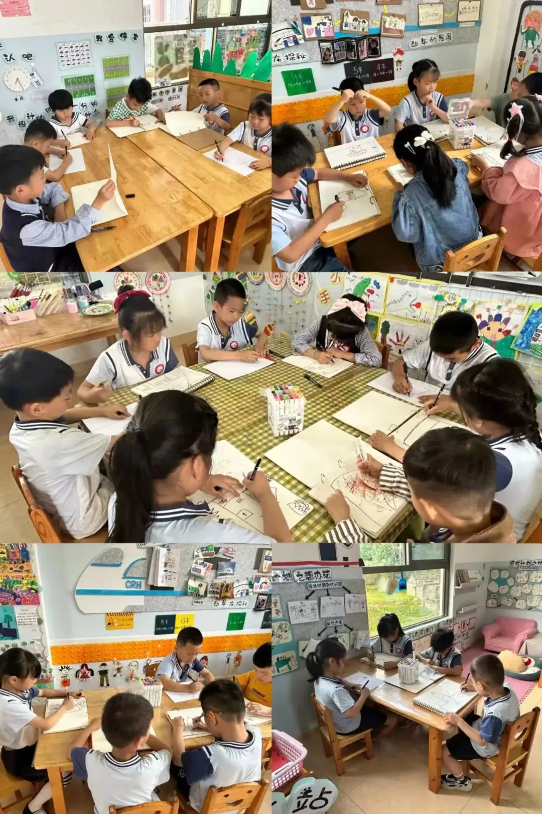 【学前教育宣传月】初探小学.“幼”见成长——惠安县紫山第二中心幼儿园幼小衔接之参观小学 第25张 【学前教育宣传月】初探小学.“幼”见成长——惠安县紫山第二中心幼儿园幼小衔接之参观小学 第25张