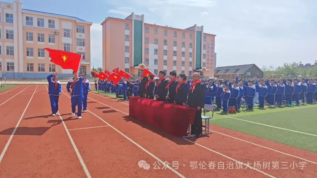 大杨树第三小学“红领巾心向党”主题大队会 第17张