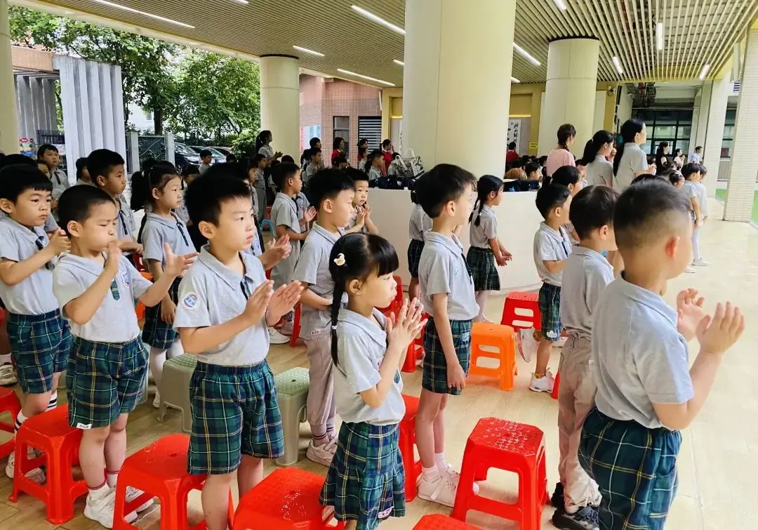 小学之初印象——华南师范大学幼教实验基地·新世界凯粤湾实验幼儿园大班级参观小学 第21张