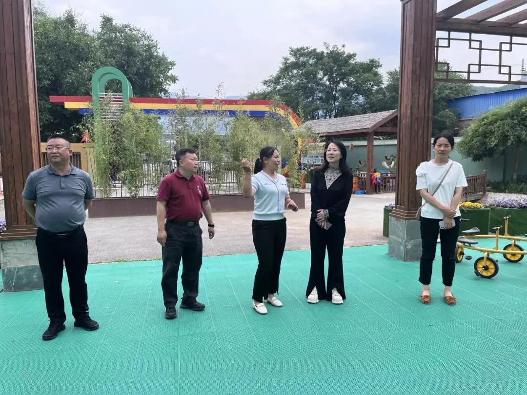 区教委副主任白丰莲走进斋堂中心小学附属幼儿园进行调研指导 第2张