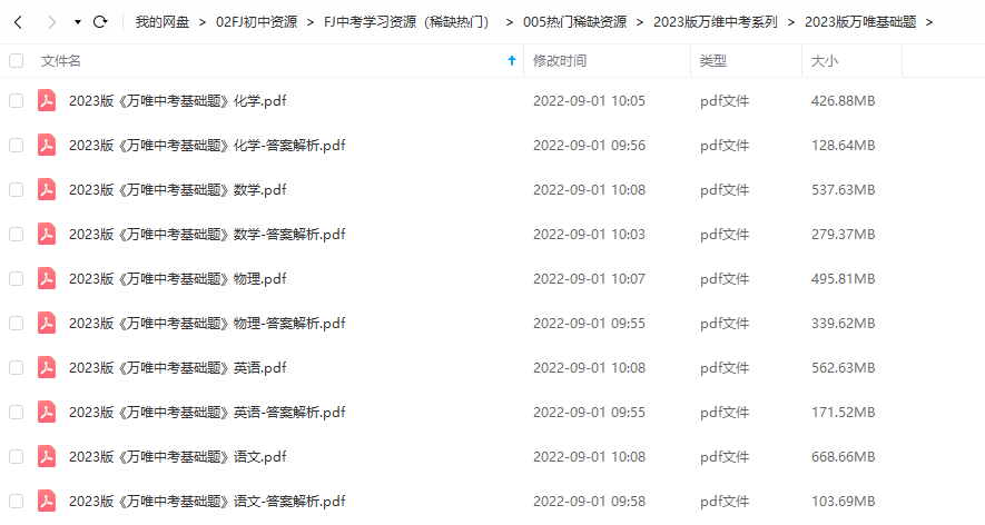 【福建中考】2024年中考物理学习资源汇总(福建省) 第51张 【福建中考】2024年中考物理学习资源汇总(福建省) 第51张