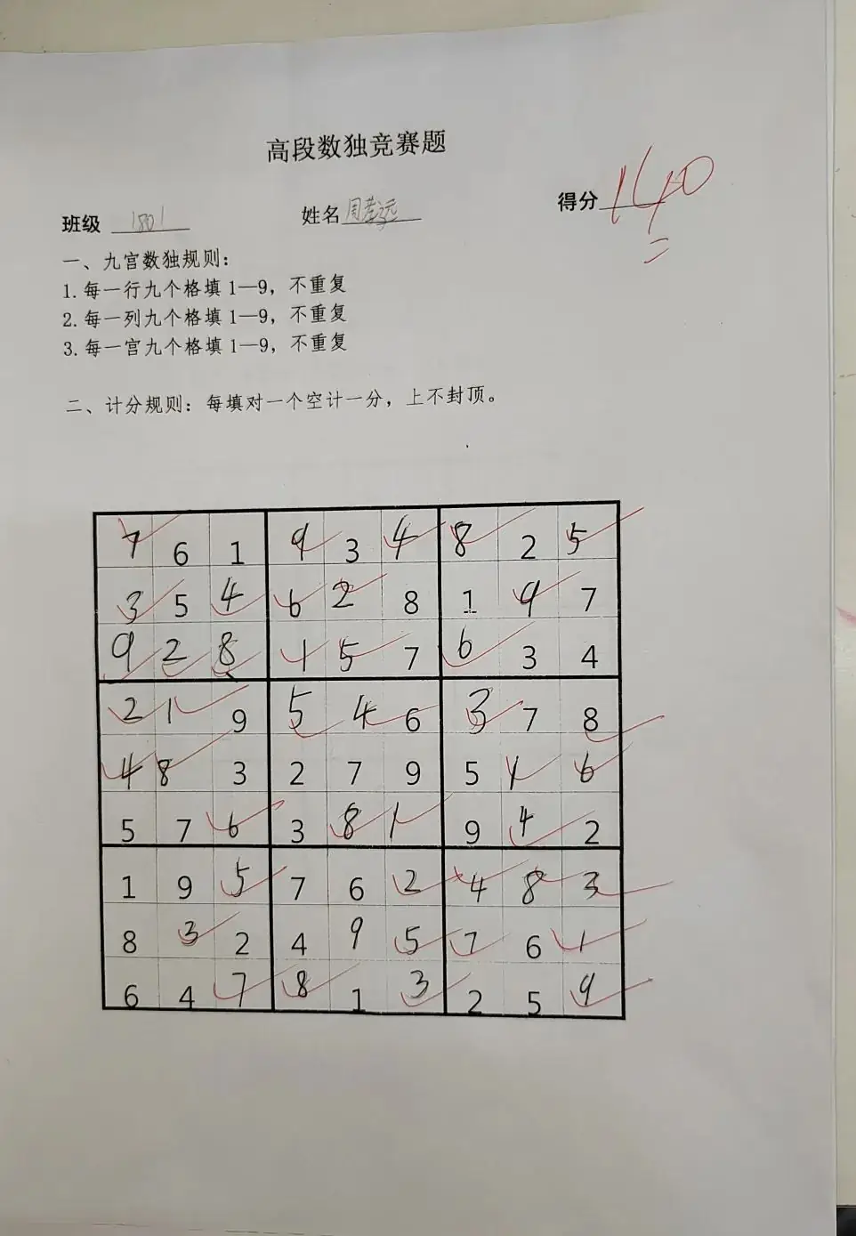 “数”你最美,“独”我精彩——衡云小学数学组高段学生竞赛活动 第31张