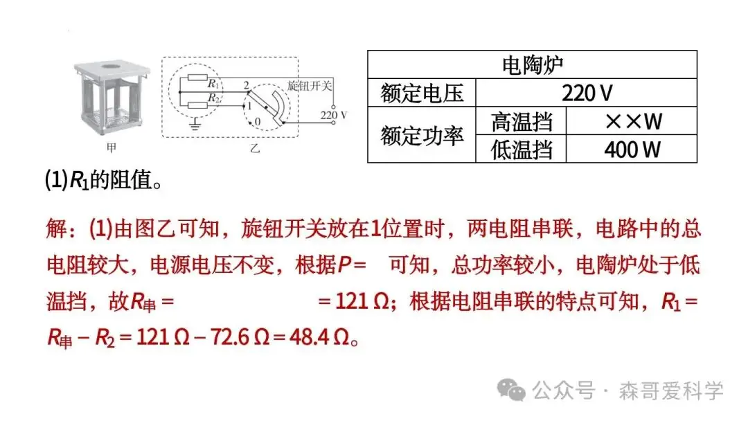 中考物理专题:以电热器为载体的综合计算(必考) 第11张