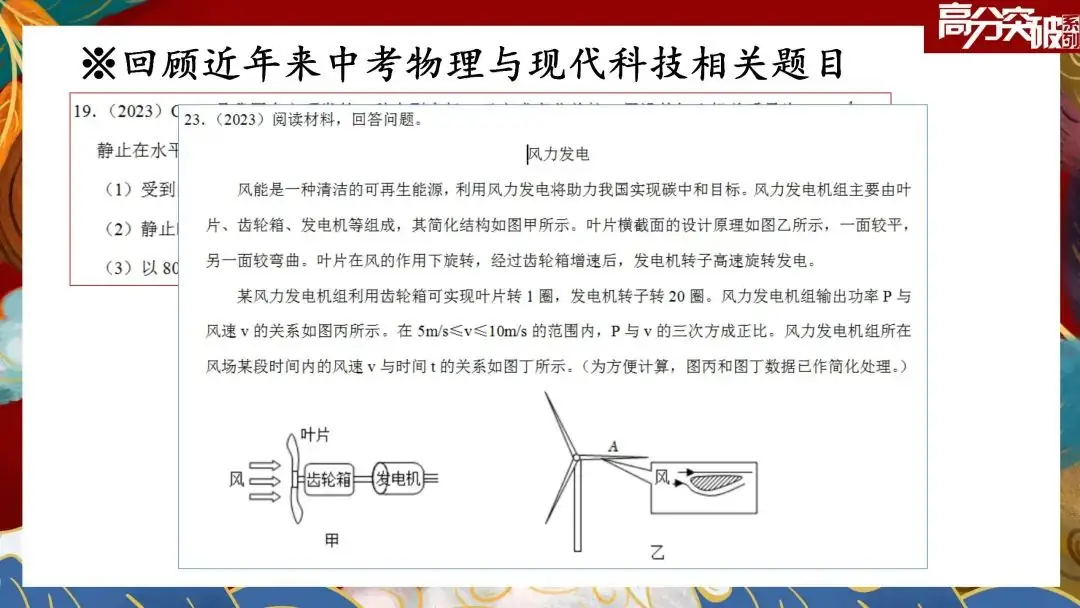 【公益讲座】2024中考物理考前新题型冲刺策略 第8张 【公益讲座】2024中考物理考前新题型冲刺策略 第8张