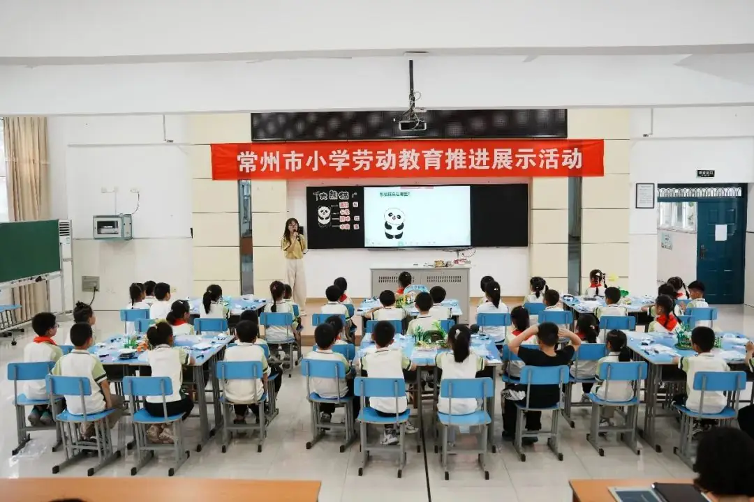 青小大事记|常州市小学劳动教育推进展示活动在青龙实验小学举行 第55张 青小大事记|常州市小学劳动教育推进展示活动在青龙实验小学举行 第55张