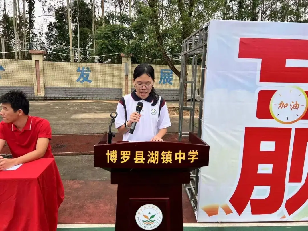 龙飞千仞酬壮志 中考冲刺正当时——湖镇中学2024届九年级中考冲刺动员会 第18张