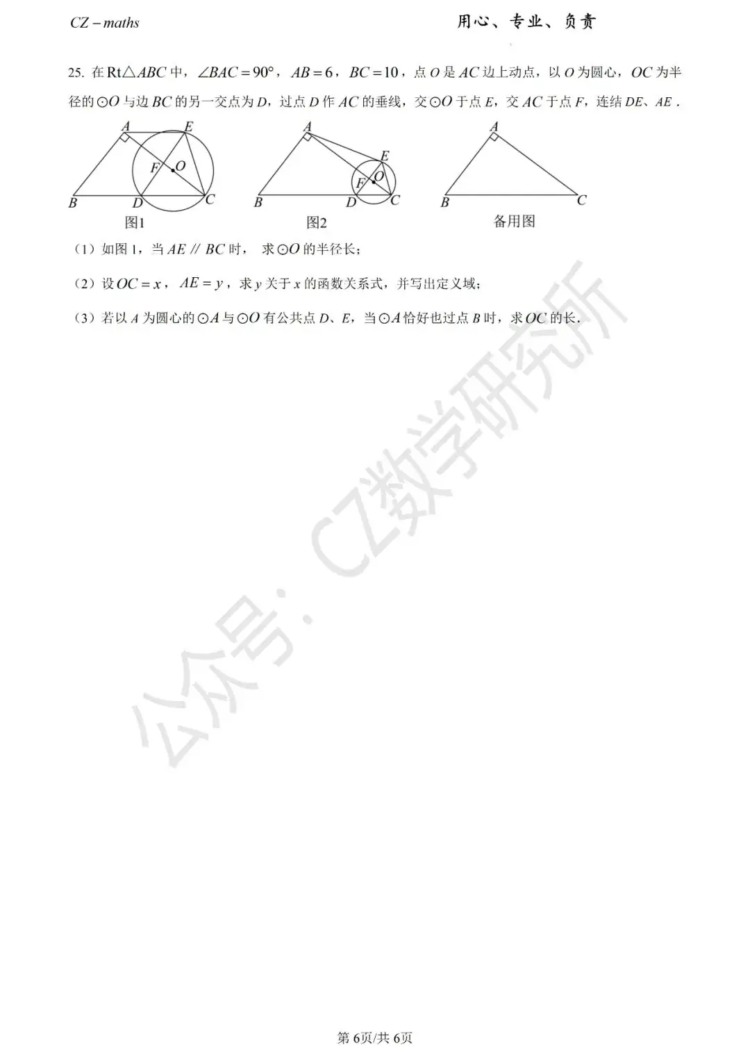 上海中考三模8份+中考押题预测卷(逐题讲解版)word免费分享 第22张 上海中考三模8份+中考押题预测卷(逐题讲解版)word免费分享 第22张