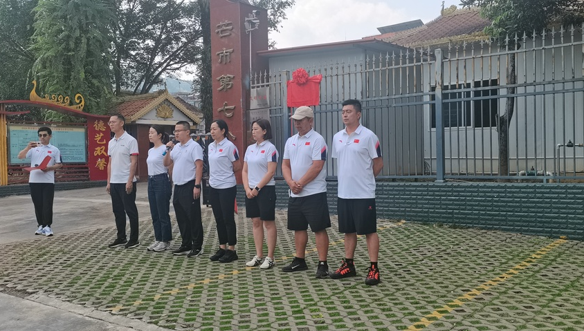 德宏州少体校与芒市第七小学携手共建体育后备人才训练点 第6张 德宏州少体校与芒市第七小学携手共建体育后备人才训练点 第6张