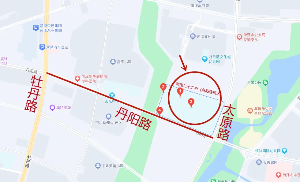 注意!高考期间,菏泽城区这34个考点周边将进行交通管制,请绕行 第11张 注意!高考期间,菏泽城区这34个考点周边将进行交通管制,请绕行 第11张