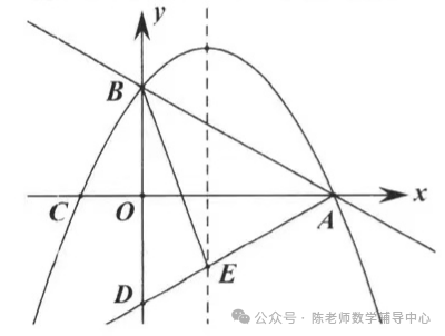 中考数学压轴题之二次函数相等角存在性问题 第3张 中考数学压轴题之二次函数相等角存在性问题 第3张