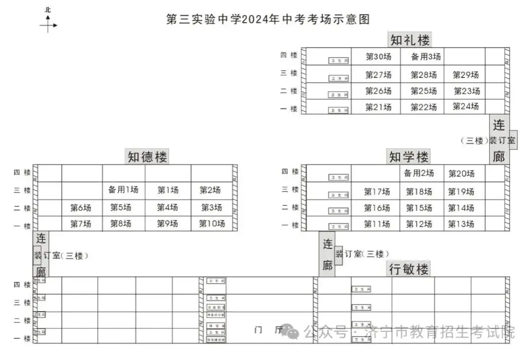 6月13日开考!61个考点!济宁中考考场分布图公布! 第113张 6月13日开考!61个考点!济宁中考考场分布图公布! 第113张
