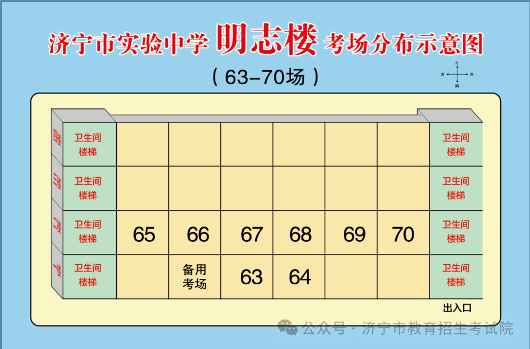 6月13日开考!61个考点!济宁中考考场分布图公布! 第10张 6月13日开考!61个考点!济宁中考考场分布图公布! 第10张