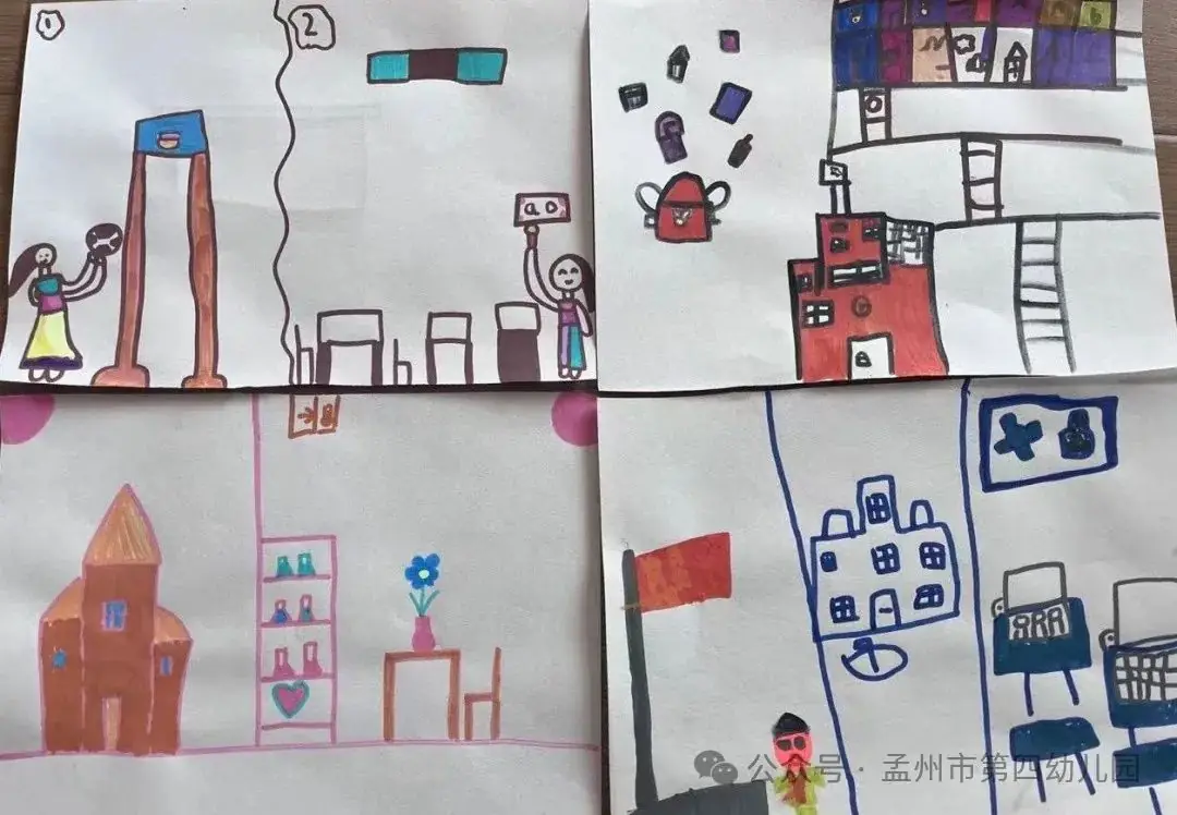 小学初体验 启航向未来 ——孟州市第四幼儿园2024年幼小衔接活动之走进小学 第3张 小学初体验 启航向未来 ——孟州市第四幼儿园2024年幼小衔接活动之走进小学 第3张