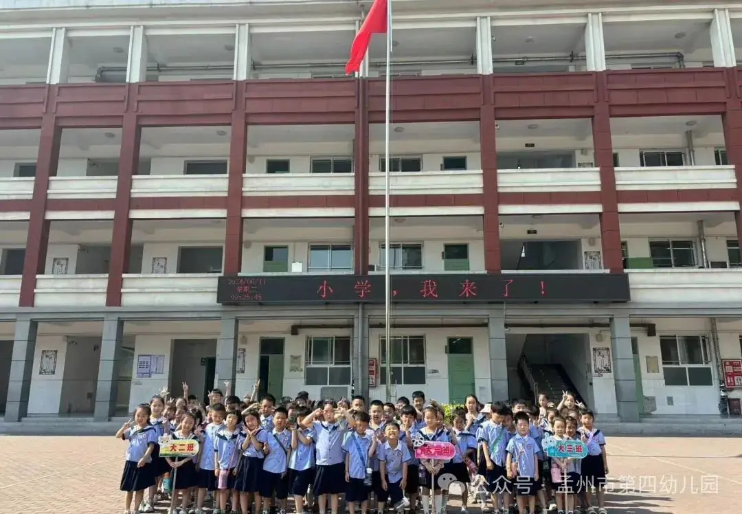 小学初体验 启航向未来 ——孟州市第四幼儿园2024年幼小衔接活动之走进小学 第42张 小学初体验 启航向未来 ——孟州市第四幼儿园2024年幼小衔接活动之走进小学 第42张