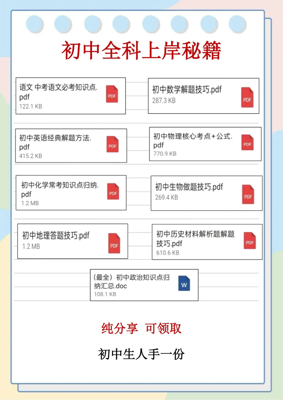 中考后才真正明白-第1张图片-四季读书网