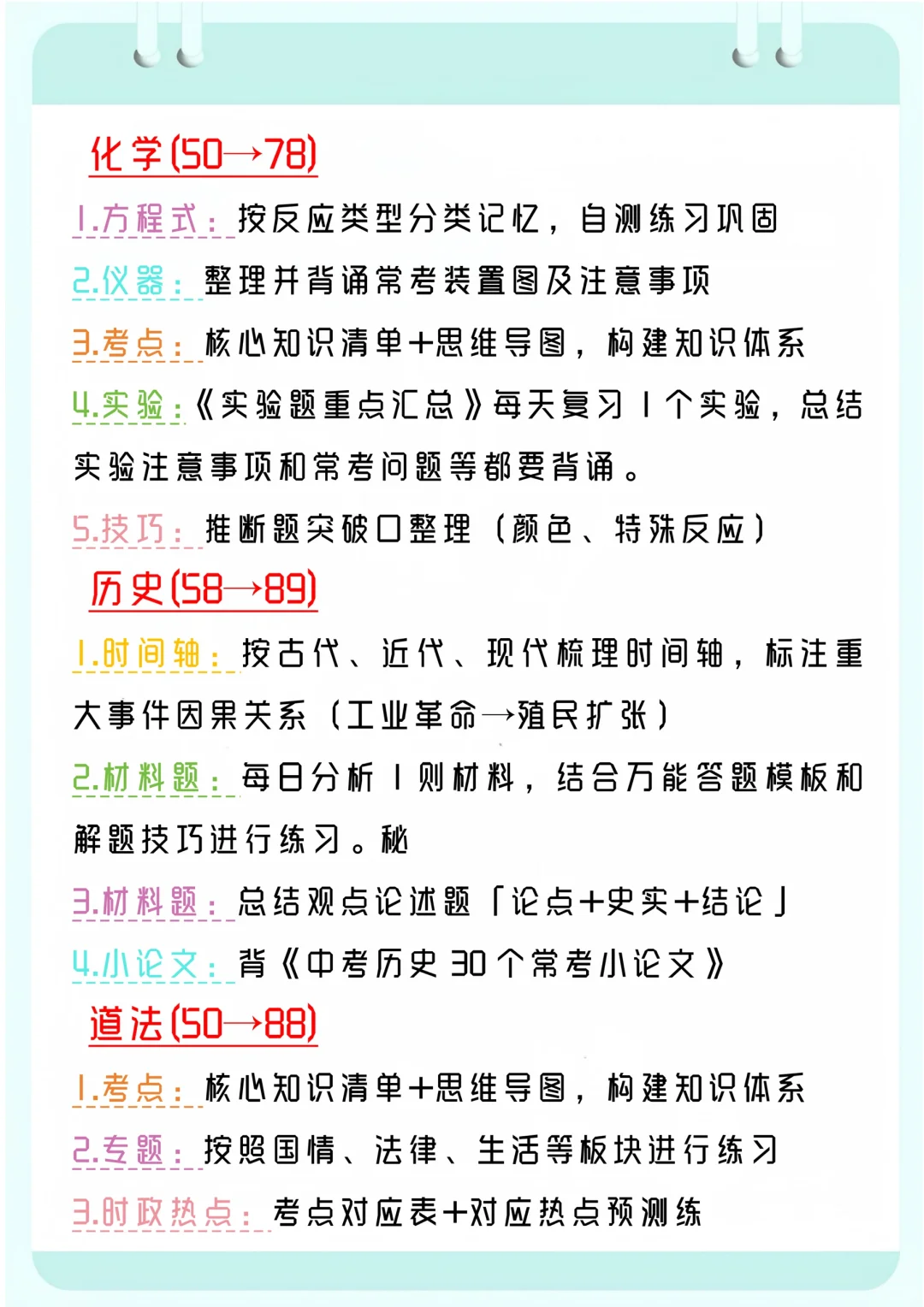 初中生79天如何逆袭❗-第6张图片-四季读书网