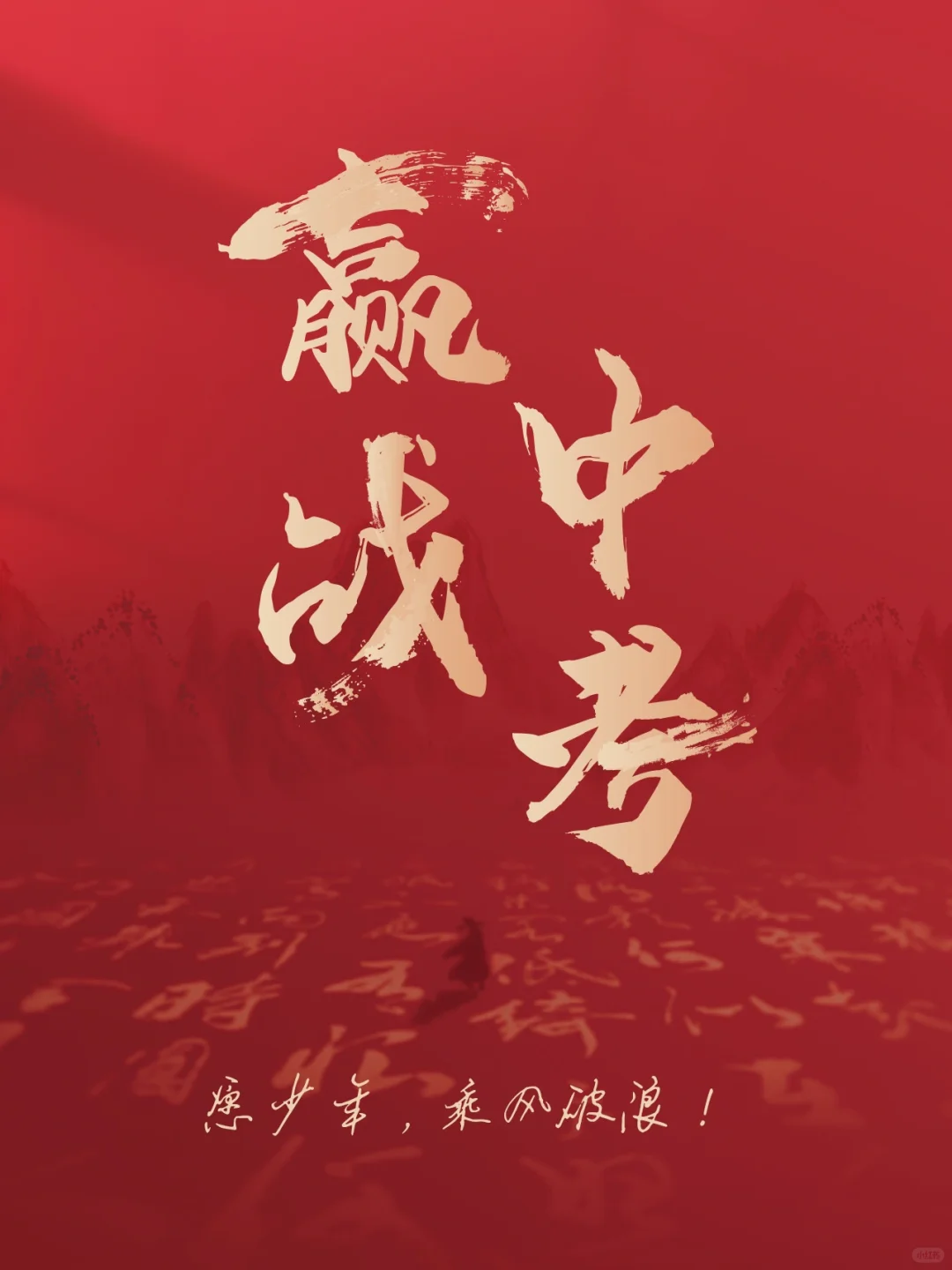中考加油！中考文案看这里-第1张图片-四季读书网