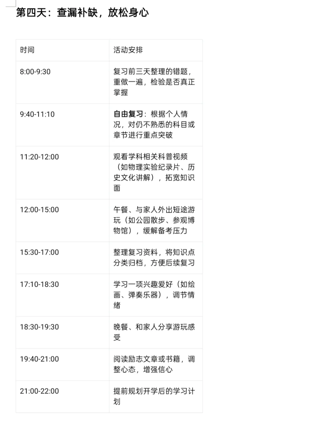 今年中考，五一假期还是要拼一把的-第6张图片-四季读书网
