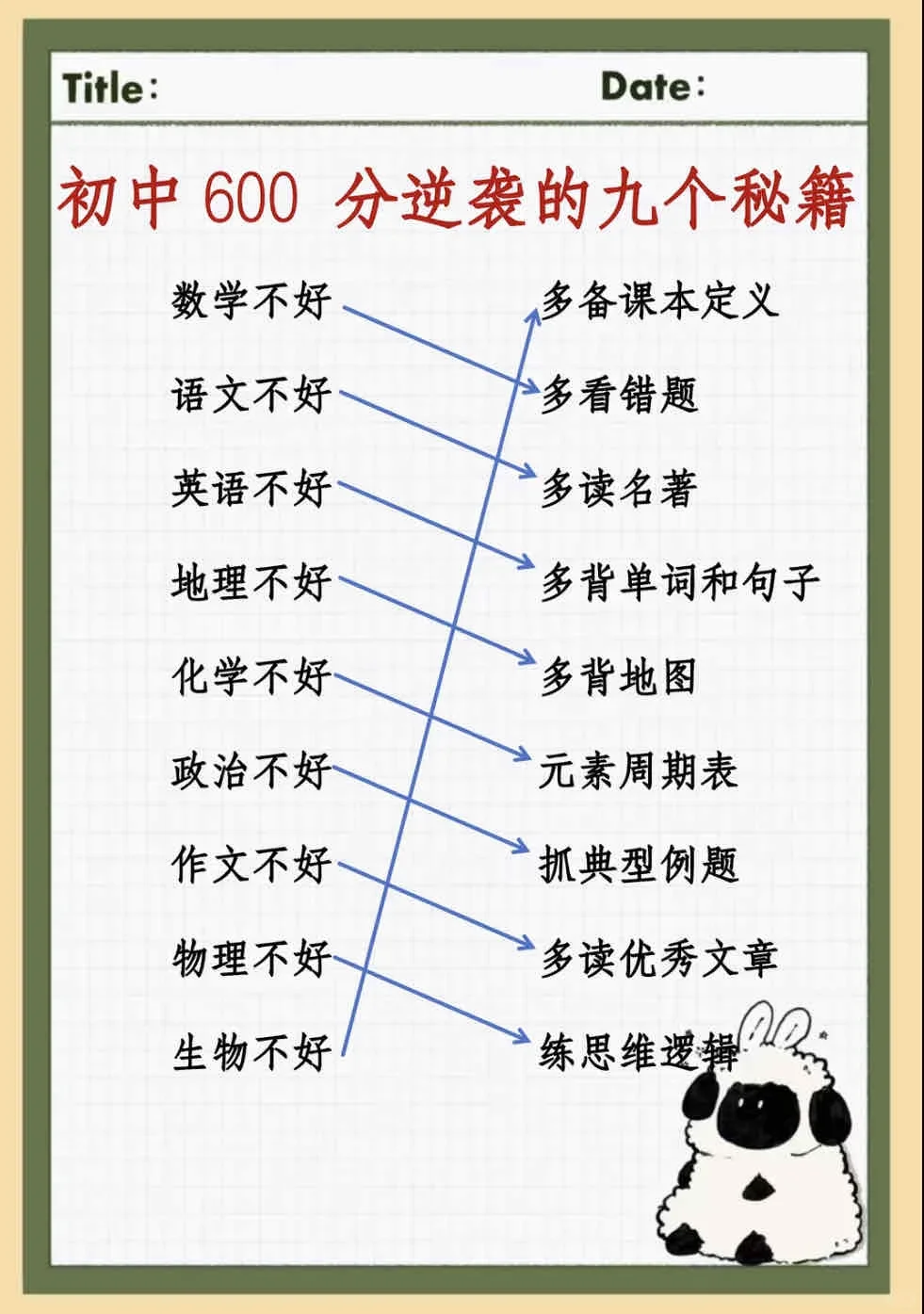 初三来，来一个带一个-第4张图片-四季读书网