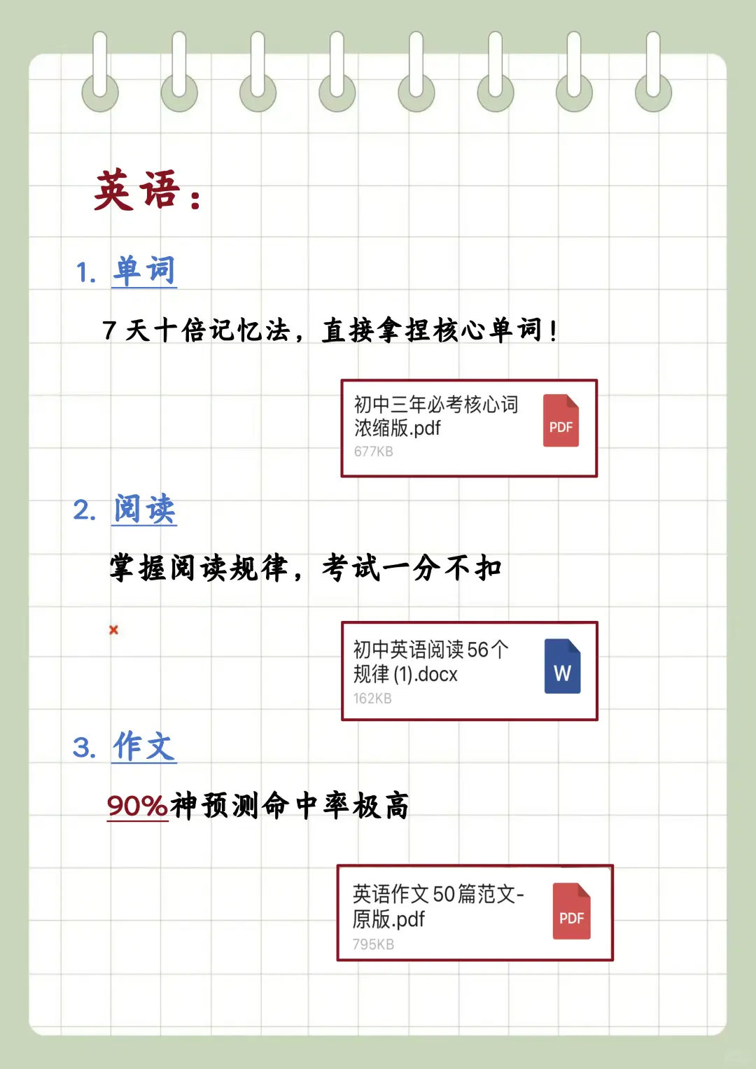 初三娃，玩命36天也能上重高！含金量很高-第7张图片-四季读书网