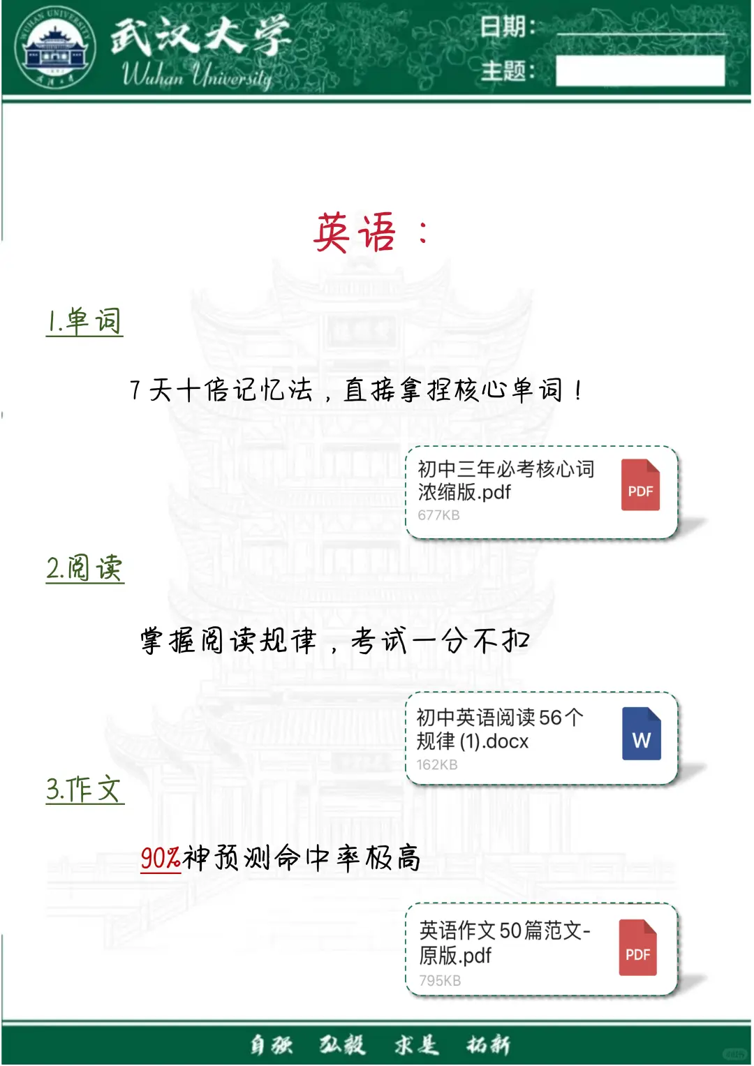 中考还剩39天,别等哭着出考场 第7张 中考还剩39天,别等哭着出考场 第7张