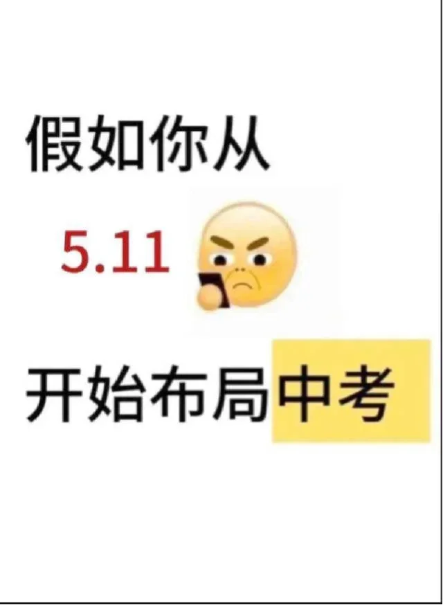 假如你从今天开始拼命中考 第2张