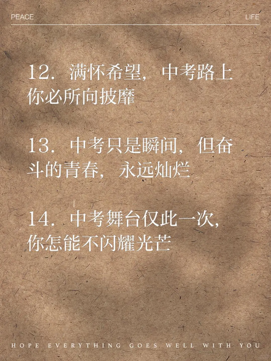 我们一路披荆斩棘，中考我们勇往直前 第6张