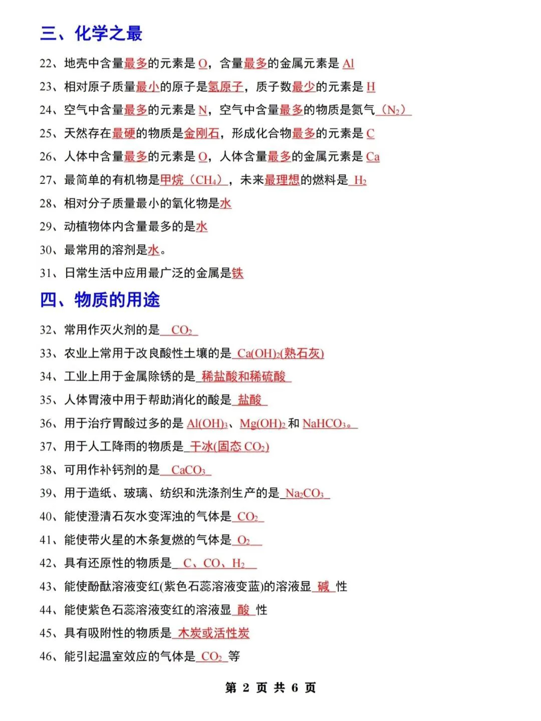 初三化学这一篇就够了！-第4张图片-四季读书网