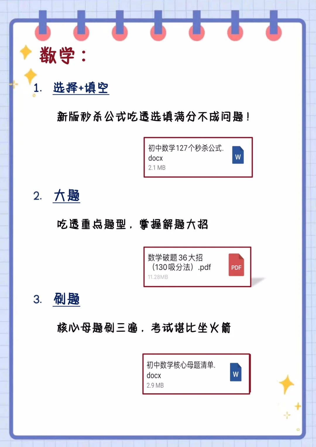 初三生，玩命30天逆袭上重高！-第4张图片-四季读书网