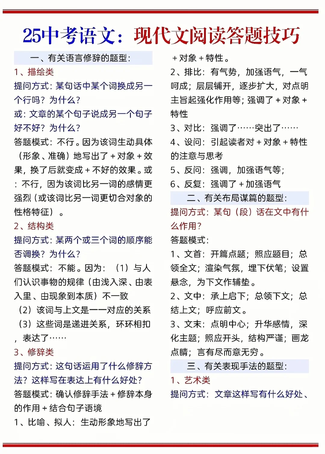 2025中考最后冲刺，逆袭30天也能上重高！-第9张图片-四季读书网