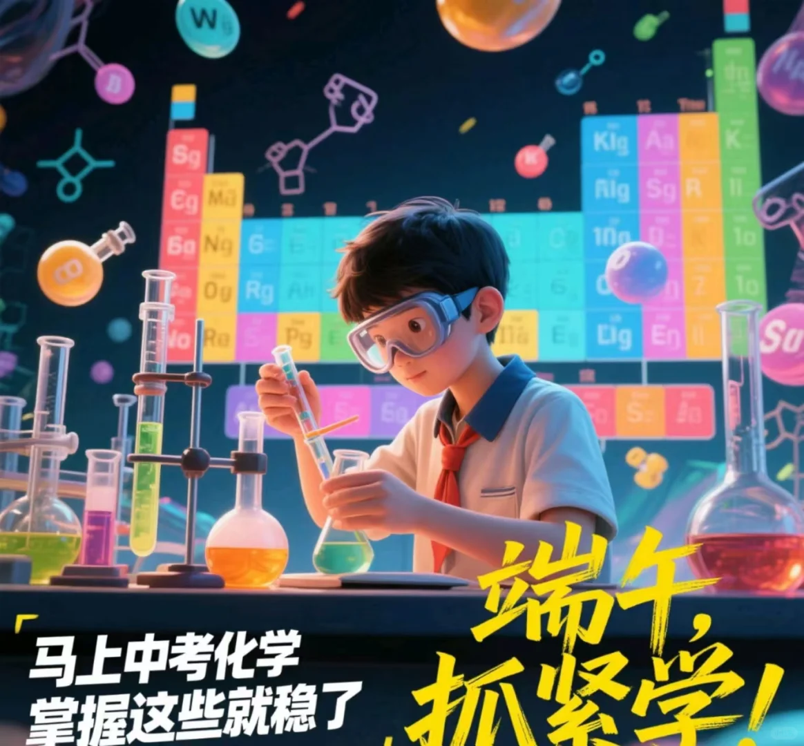 端午抓紧学，马上中考化学掌握这些稳了-第2张图片-四季读书网
