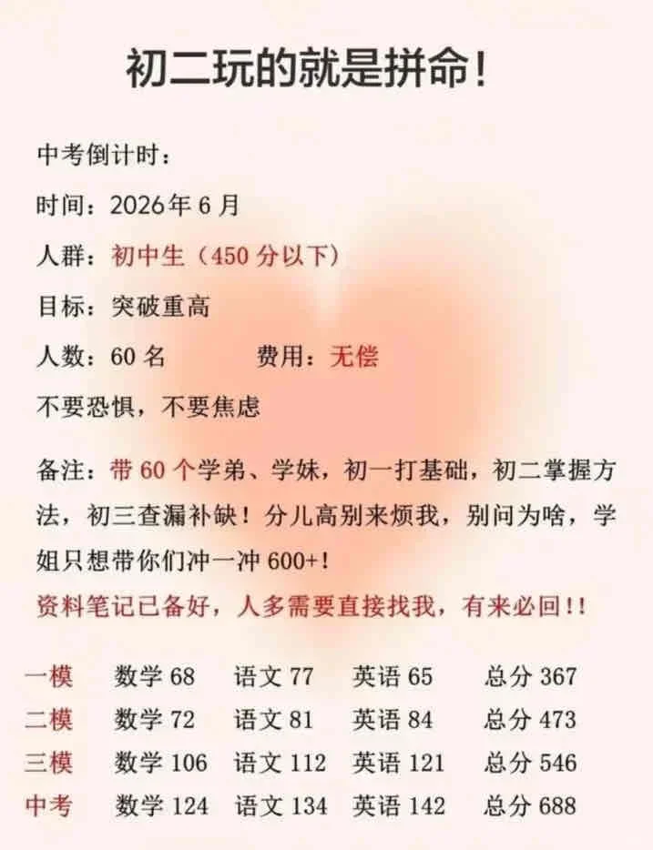 假如我从5月23号开始拼命中考 #备战中考-第3张图片-四季读书网