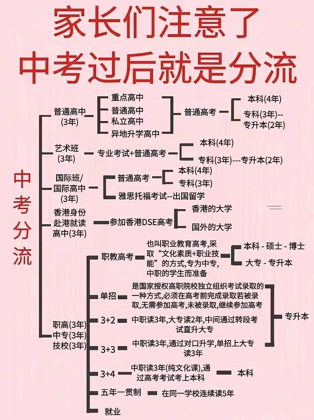 中考和高考谁才是决定孩子命运的关键-第2张图片-四季读书网