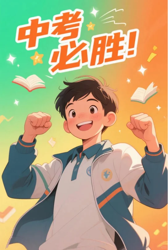 孩子今年中考，必胜-第1张图片-四季读书网
