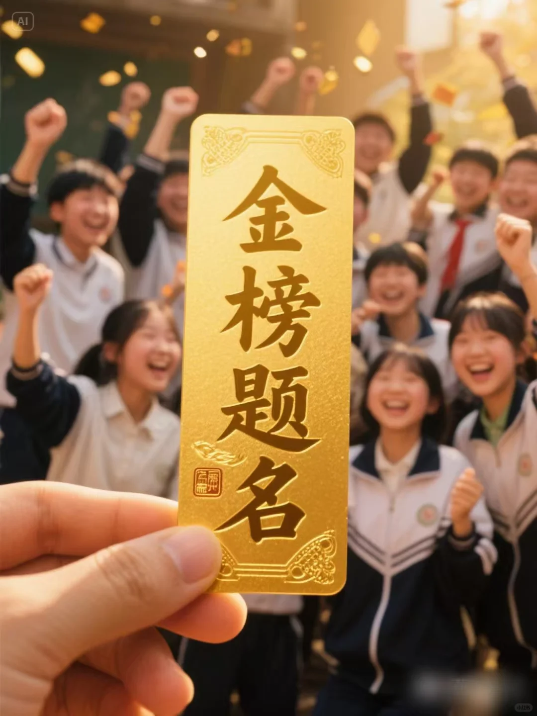 中考高考的孩子们加油，定金榜题名！-第2张图片-四季读书网