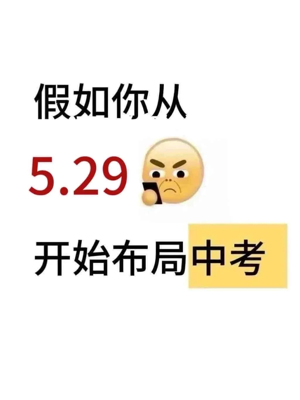 假如你从5.29开始布局中考-第2张图片-四季读书网