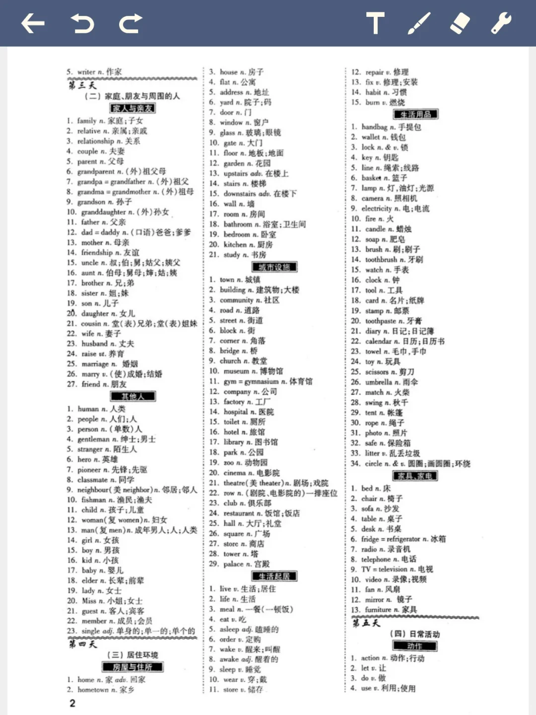 中考英语高频词汇今天一次拿下,还来得及!-第1张图片-四季读书网 中考英语高频词汇今天一次拿下,还来得及!-第1张图片-四季读书网