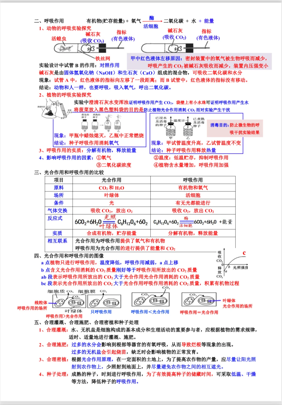 浙江中考科学知识点大全《共41讲》超清彩图-第13张图片-四季读书网