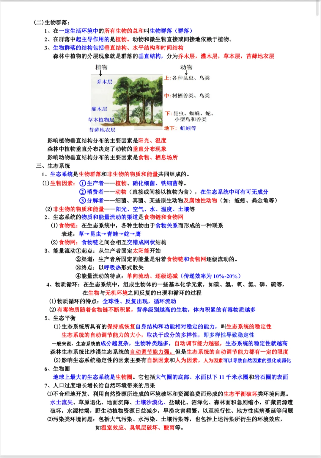 浙江中考科学知识点大全《共41讲》超清彩图-第8张图片-四季读书网