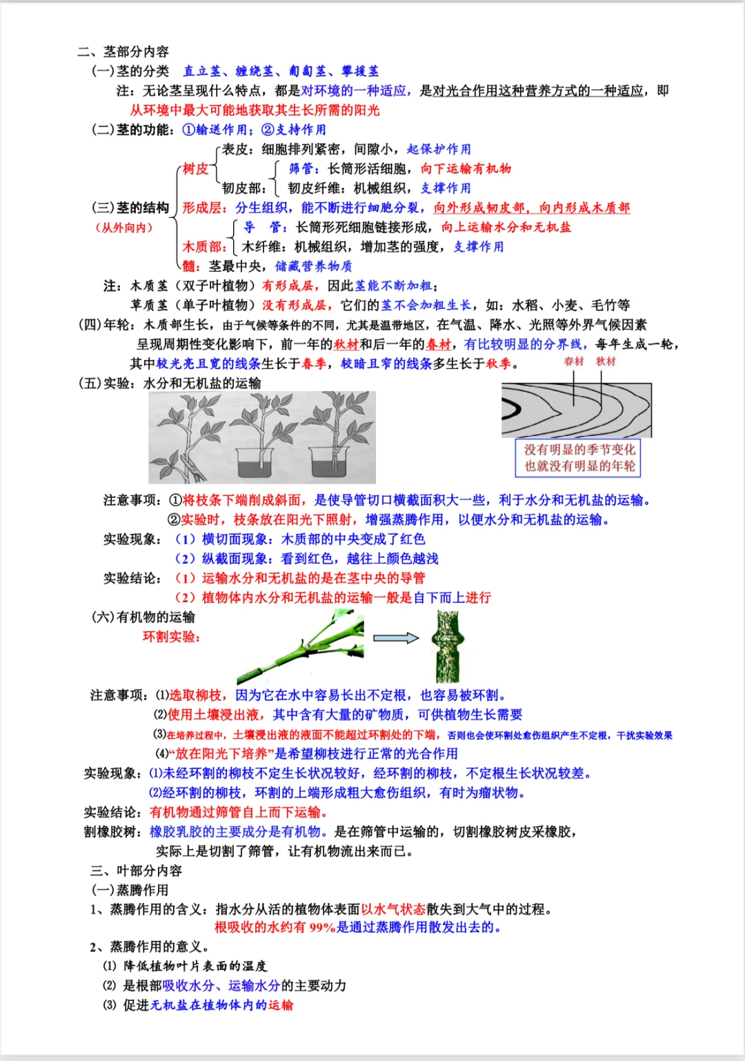 浙江中考科学知识点大全《共41讲》超清彩图-第10张图片-四季读书网