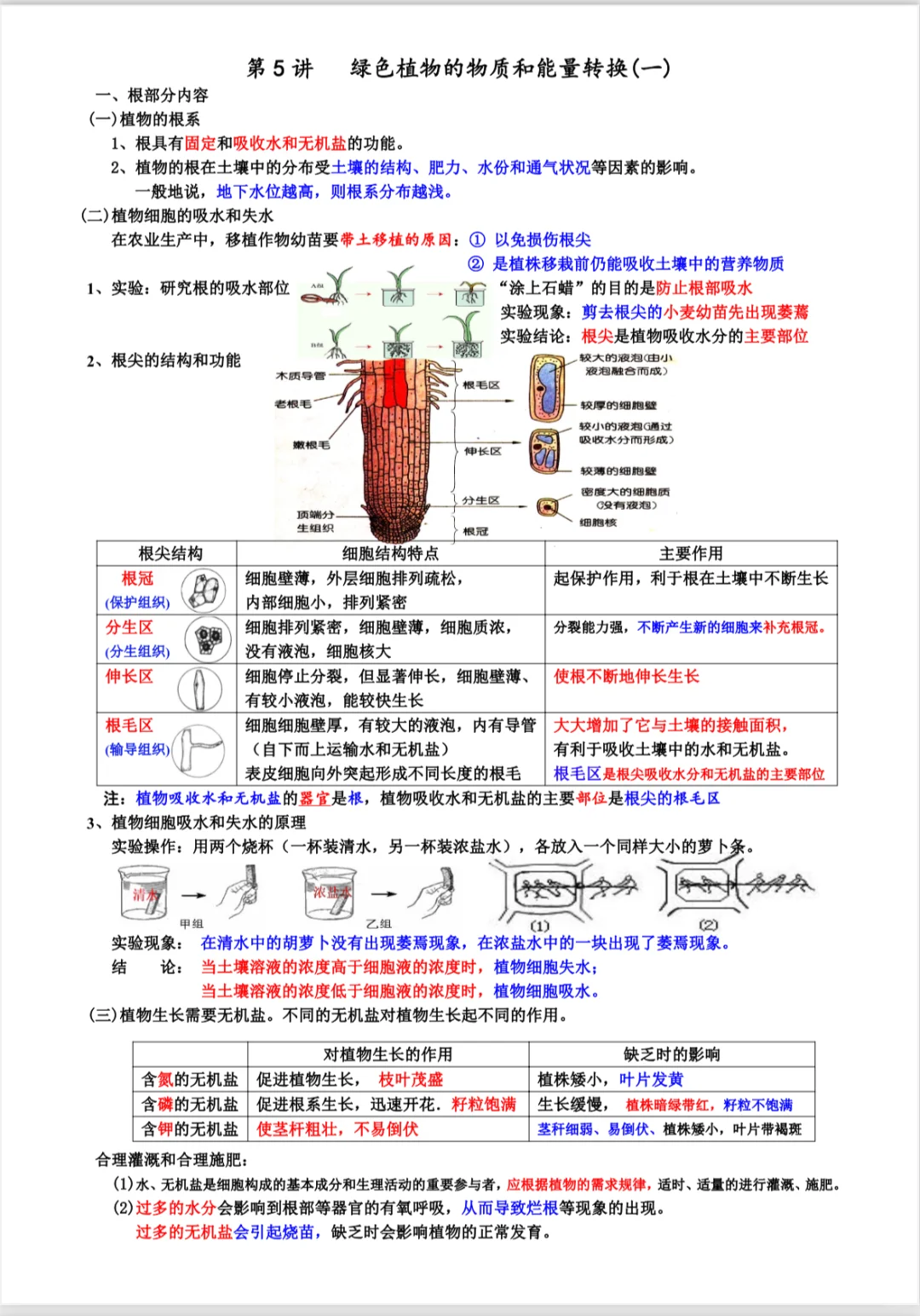 浙江中考科学知识点大全《共41讲》超清彩图-第9张图片-四季读书网