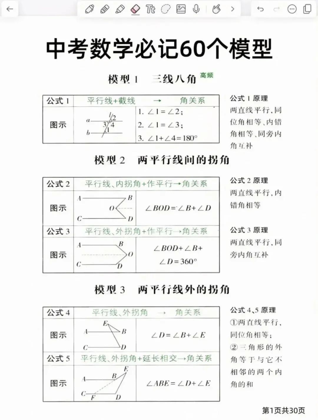 下下周中考瞬间不急了！！看完直接拿下中考-第8张图片-四季读书网