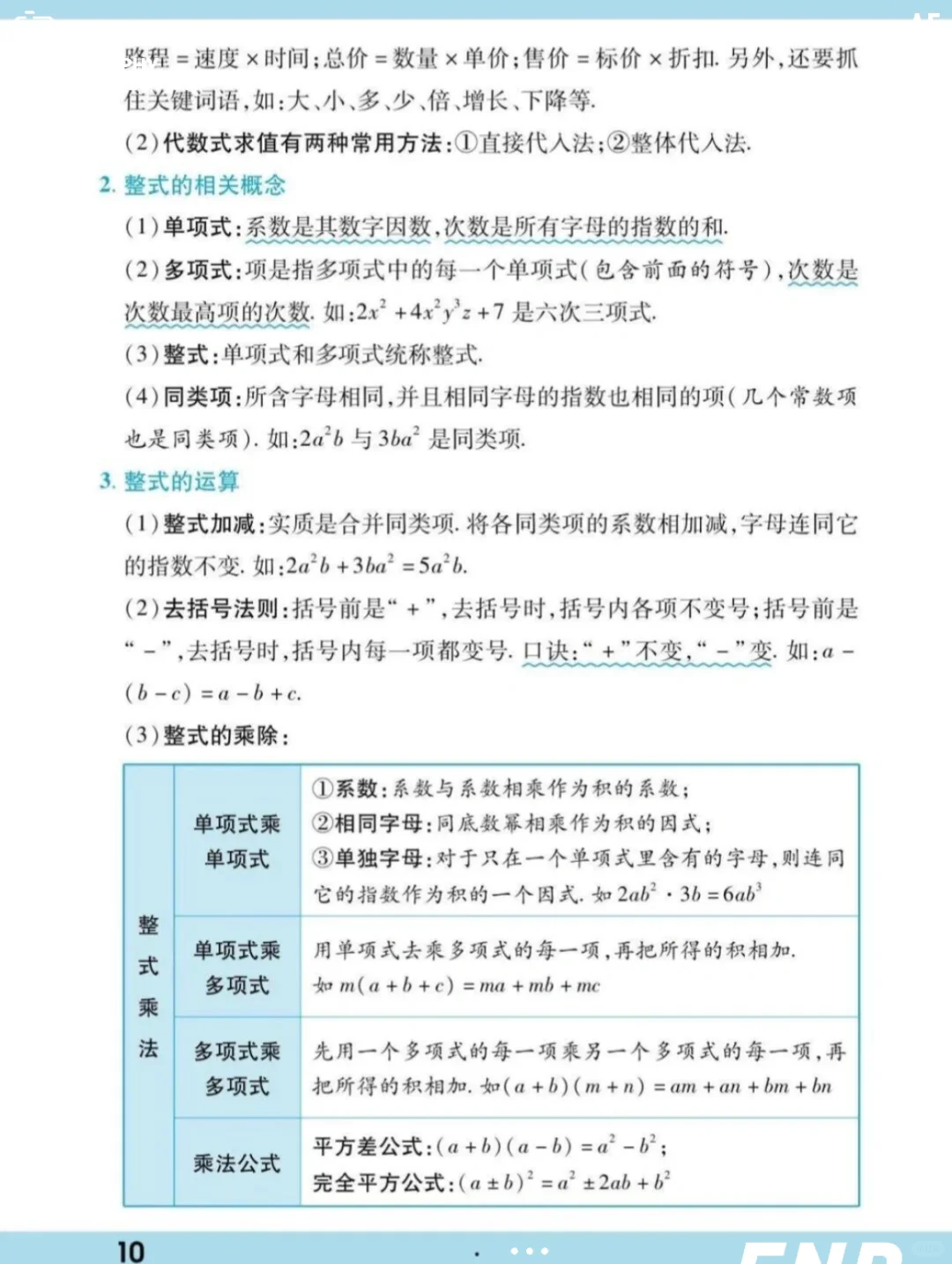 中考要来了，这些数学公式基础你掌握了吗 第11张